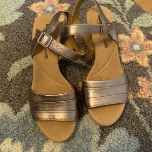 Silver Clark’s wedges